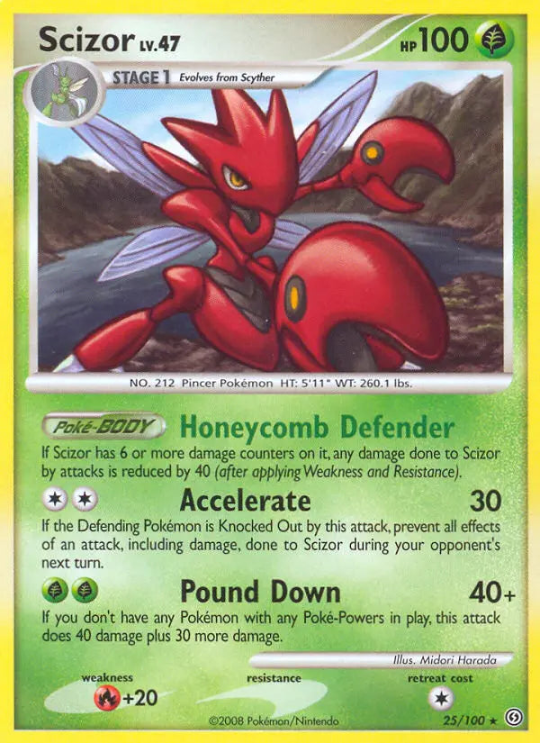 Scizor 25 Stormfront Pokesingles