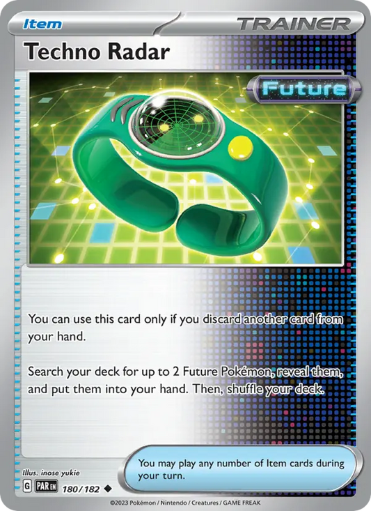 Techno Radar 180 Paradox Rift Pokesingles