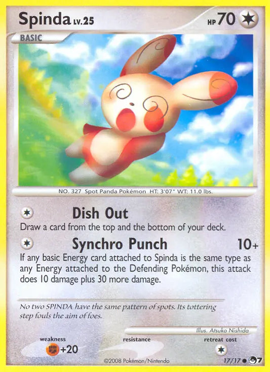 Spinda 17 POP Series 7 Pokesingles