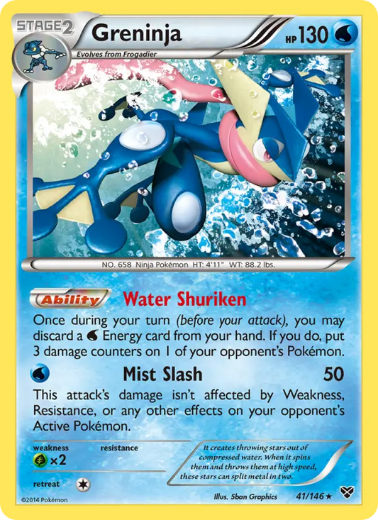 Greninja 41 XY Pokesingles