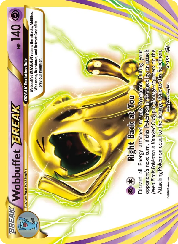 Wobbuffet BREAK XY155 XY Black Star Promos Pokesingles