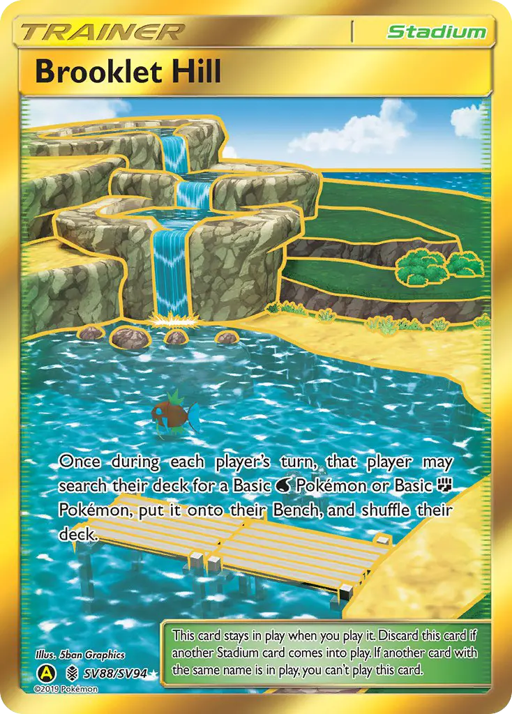 Brooklet Hill SV88 Hidden Fates Shiny Vault Pokesingles