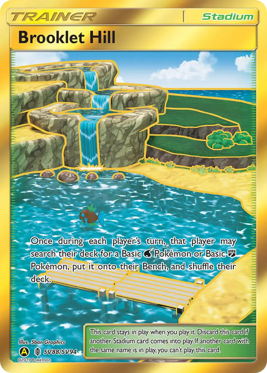 Brooklet Hill SV88 Hidden Fates Shiny Vault Pokesingles