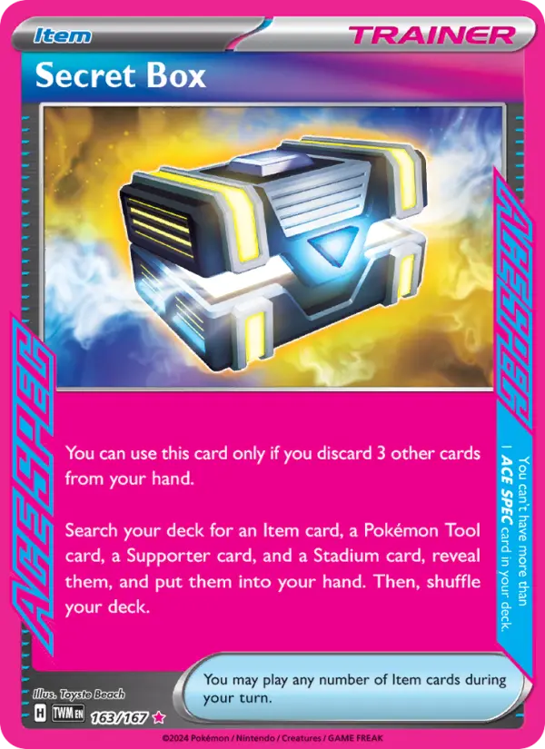 Secret Box 163 Twilight Masquerade Pokesingles