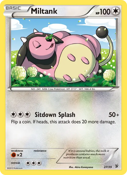 Miltank 27 Kalos Starter Set Pokesingles