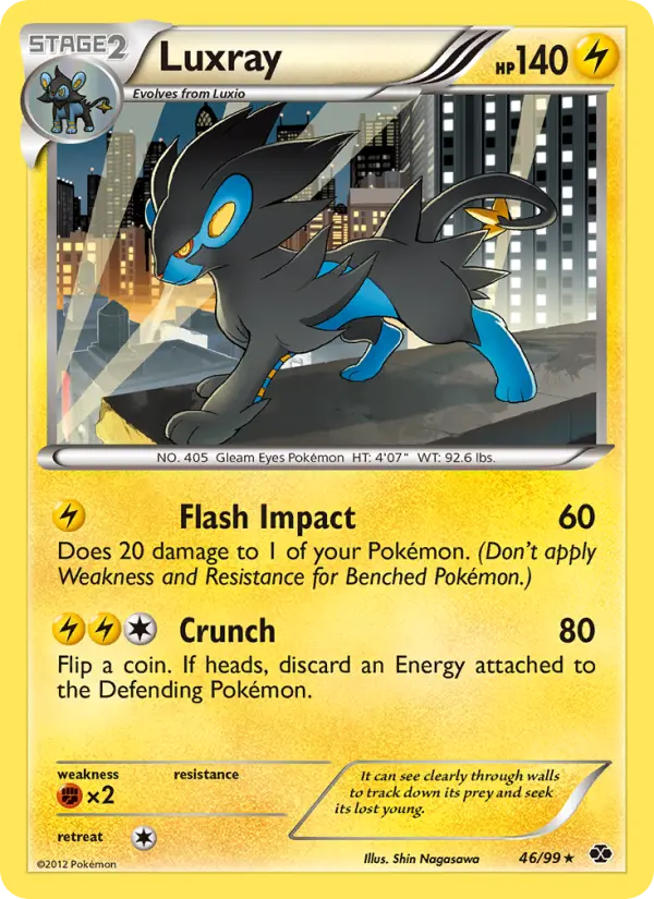 Luxray 46 Next Destinies Pokesingles
