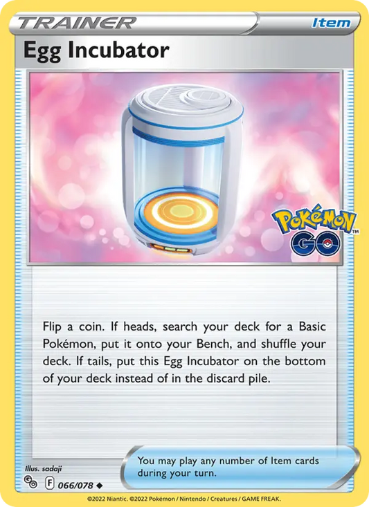 Egg Incubator 66 Pokémon GO Pokesingles