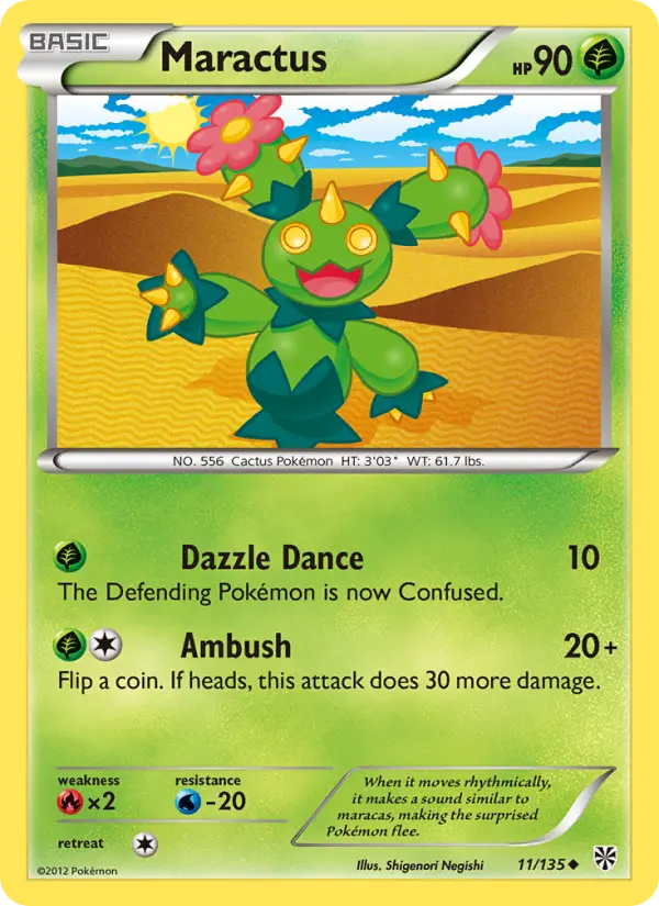 Maractus 11 Plasma Storm Pokesingles