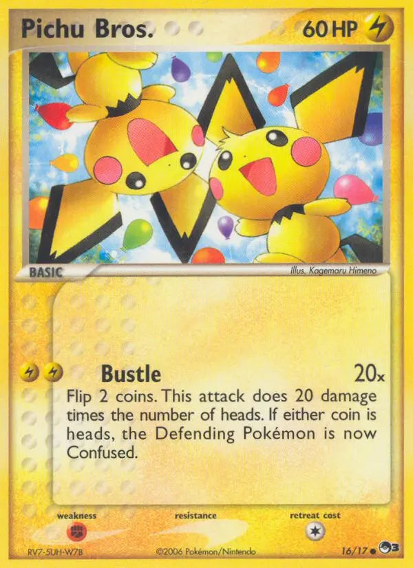 Pichu Bros. 16 POP Series 3 Pokesingles
