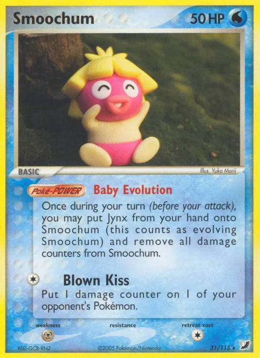 Smoochum 31 Unseen Forces Pokesingles