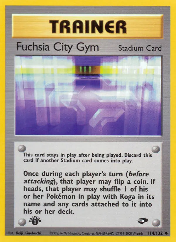 Fuchsia City Gym 114 Gym Challenge Pokesingles