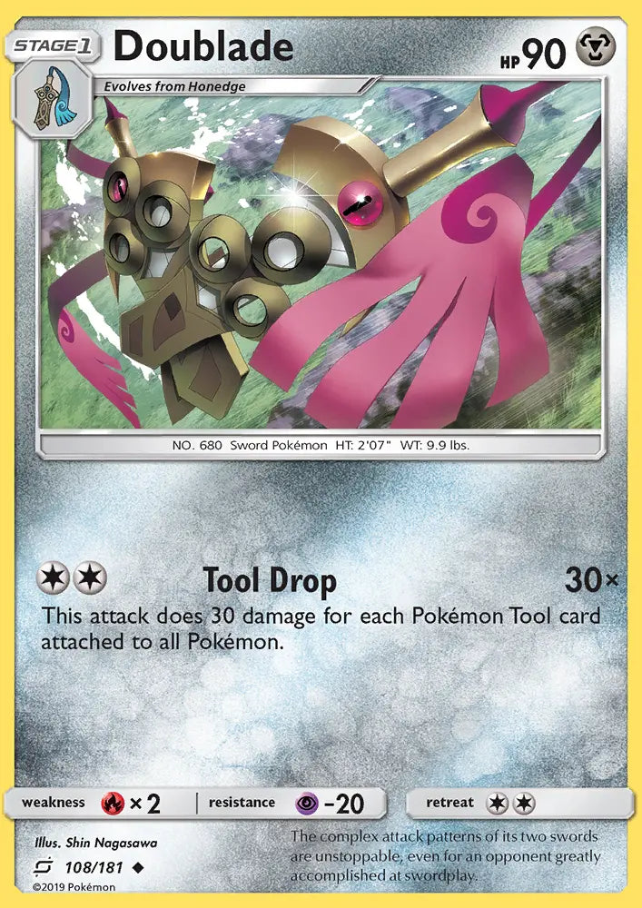 Doublade 108 Team Up Pokesingles