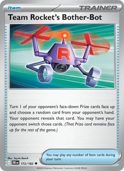 Team Rocket's Bother-Bot 172 Destined Rivals Pokesingles