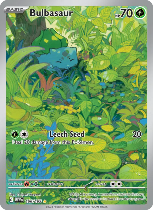 Bulbasaur 166 151 Pokesingles