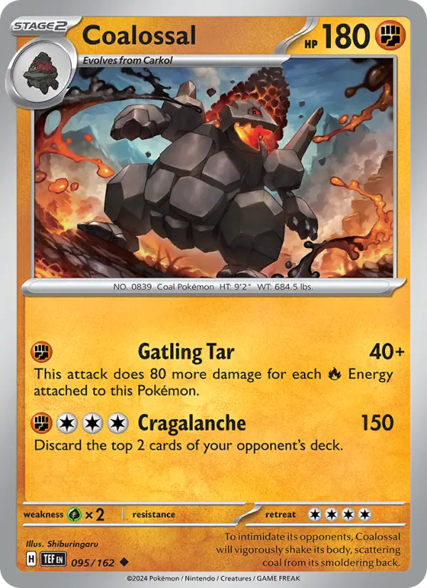 Coalossal 95 Temporal Forces Pokesingles