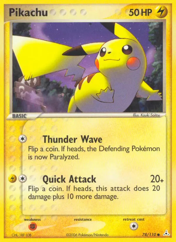 Pikachu 78 Holon Phantoms Pokesingles