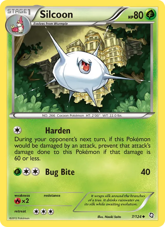Silcoon 7 Dragons Exalted Pokesingles