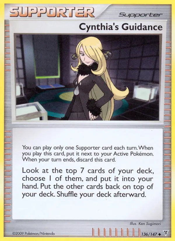 Cynthia's Guidance 136 Supreme Victors Pokesingles
