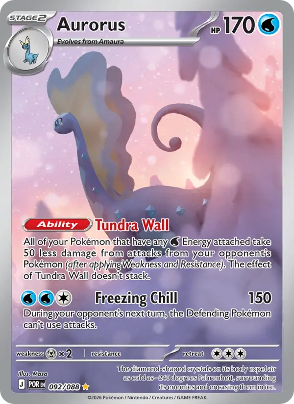 Aurorus 92 Perfect Order Pokesingles