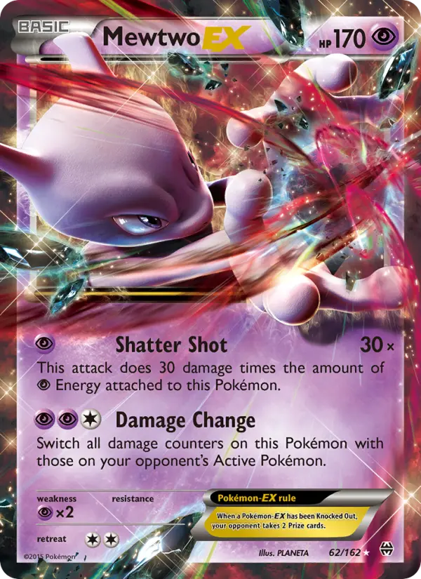 Mewtwo EX 62 BREAKthrough Pokesingles