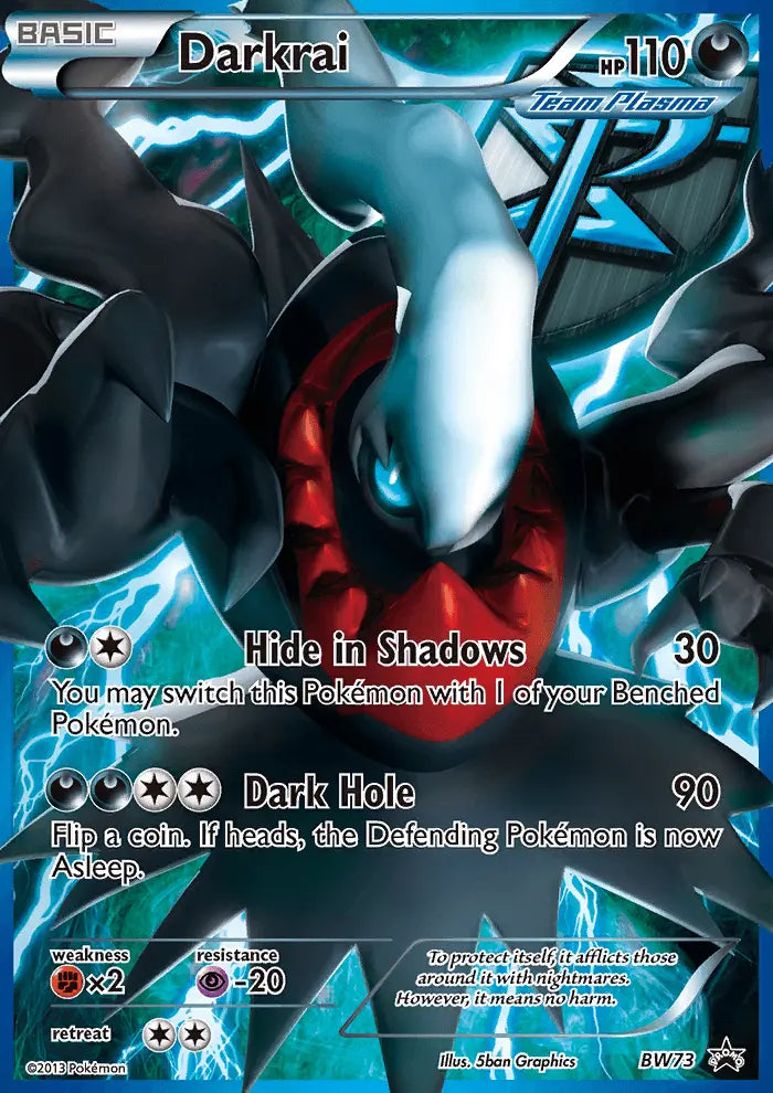 Darkrai BW73 BW Black Star Promos Pokesingles