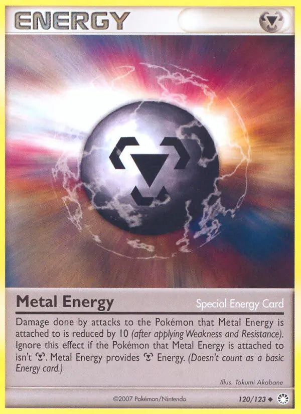 Metal Energy 120 Mysterious Treasures Pokesingles