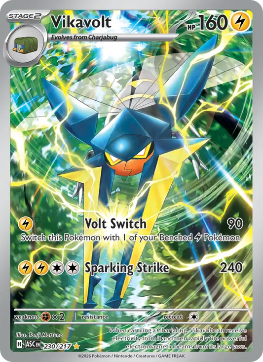 Vikavolt 230 Ascended Heroes Pokesingles