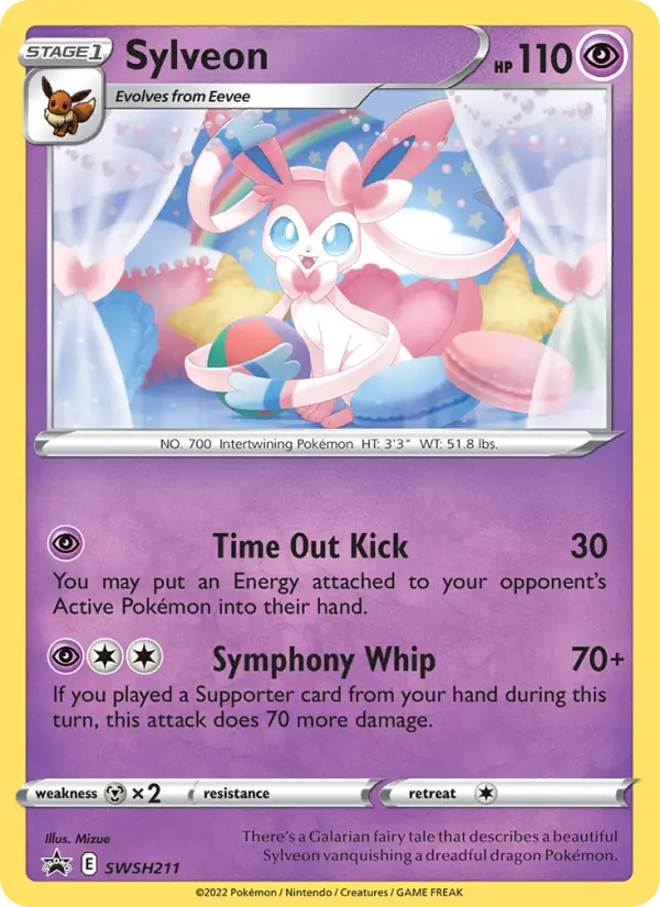 Sylveon SWSH211 SWSH Black Star Promos Pokesingles