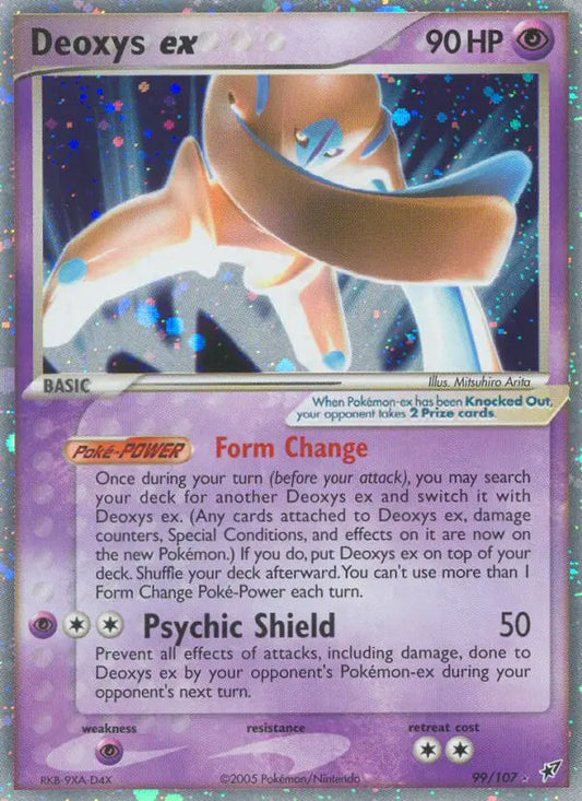 Deoxys ex 99 Deoxys Pokesingles