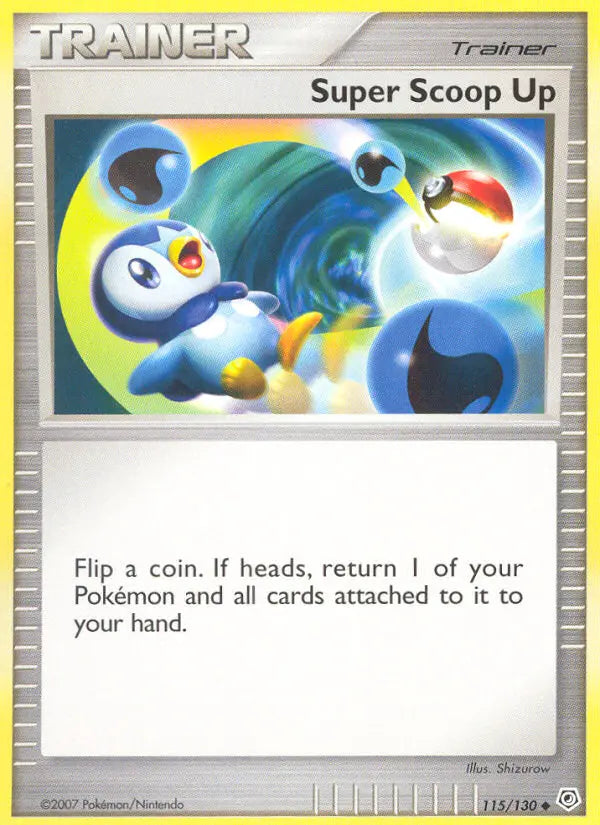 Super Scoop Up 115 Diamond & Pearl Pokesingles