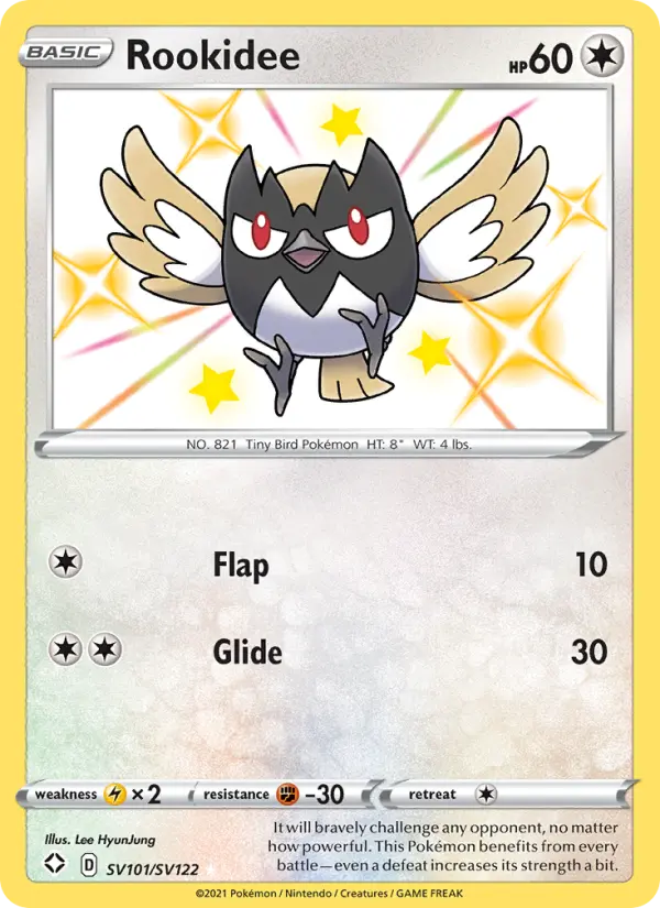 Rookidee SV101 Shining Fates Pokesingles