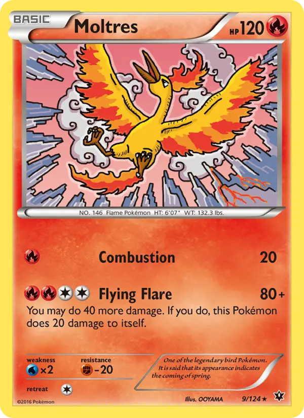 Moltres 9 Fates Collide Pokesingles