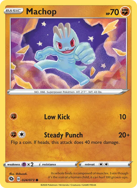Machop 24 Champion's Path Pokesingles