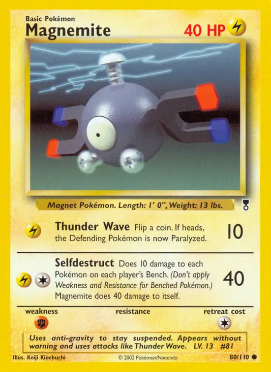 Magnemite 80 Legendary Collection Pokesingles