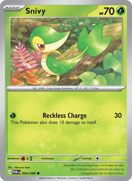 Snivy 4 Perfect Order Pokesingles