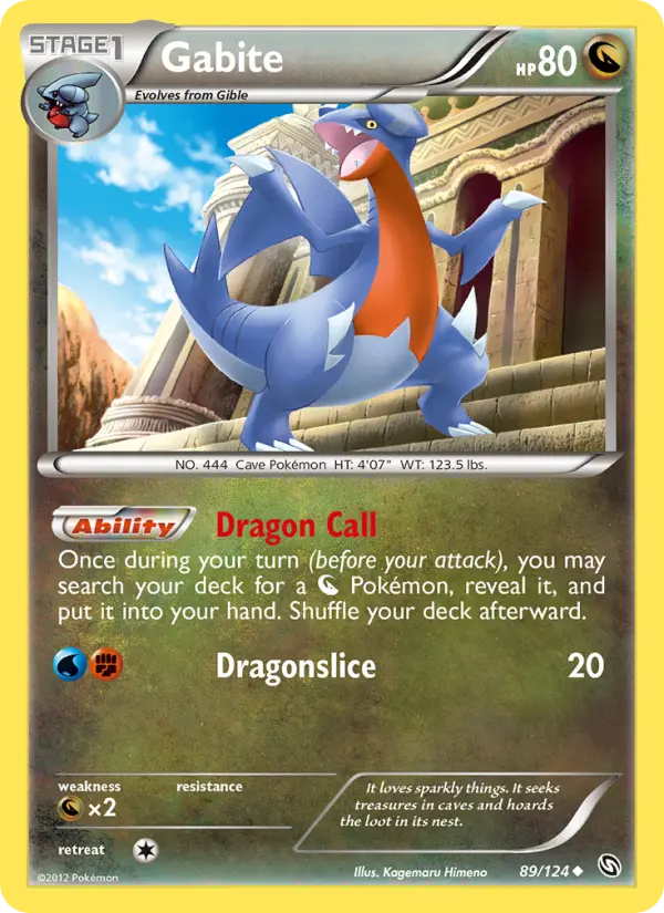 Gabite 89 Dragons Exalted Pokesingles