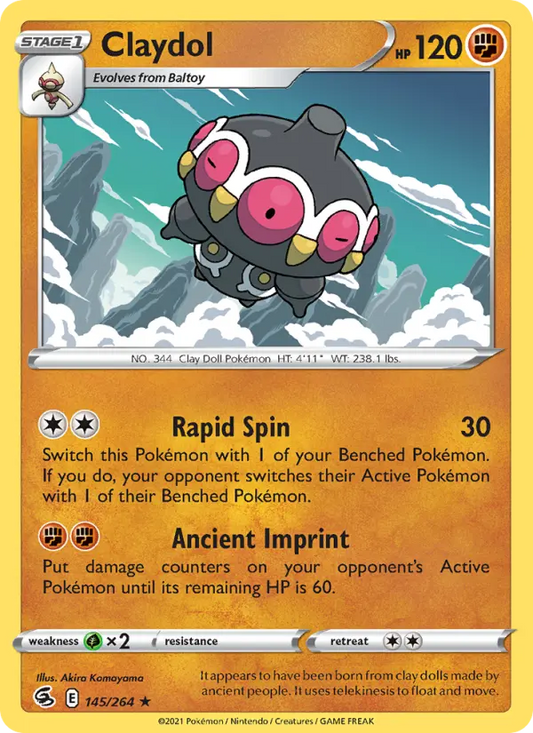 Claydol 145 Fusion Strike Pokesingles