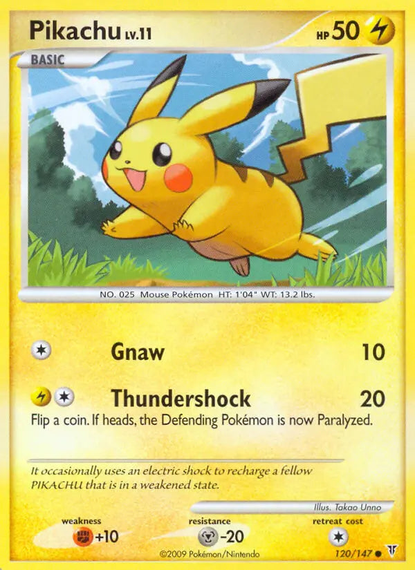 Pikachu 120 Supreme Victors Pokesingles