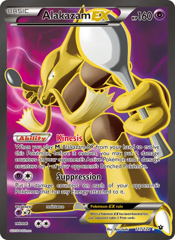 Alakazam EX 117 Fates Collide Pokesingles