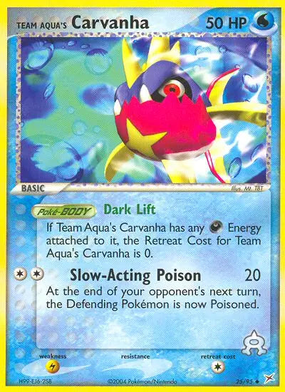 Team Aqua's Carvanha 25 Team Magma vs Team Aqua Pokesingles
