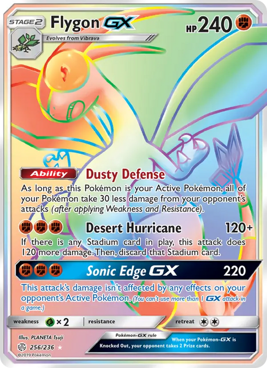Flygon GX 256 Cosmic Eclipse Pokesingles