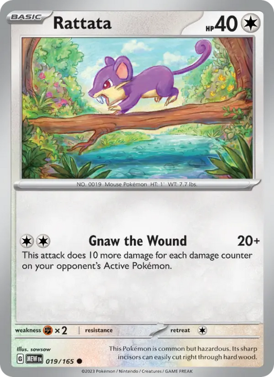 Rattata 19 151 Pokesingles