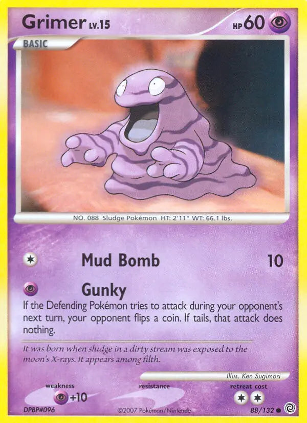 Grimer 88 Secret Wonders Pokesingles