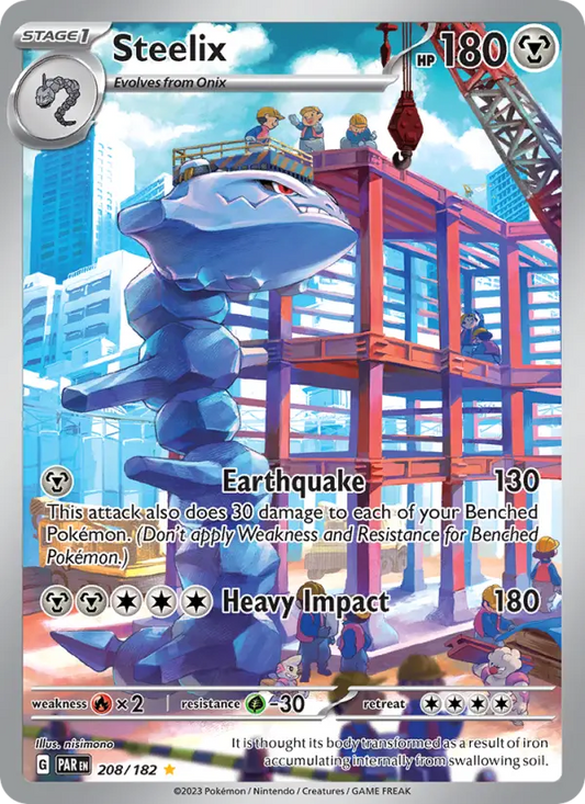Steelix 208 Paradox Rift Pokesingles
