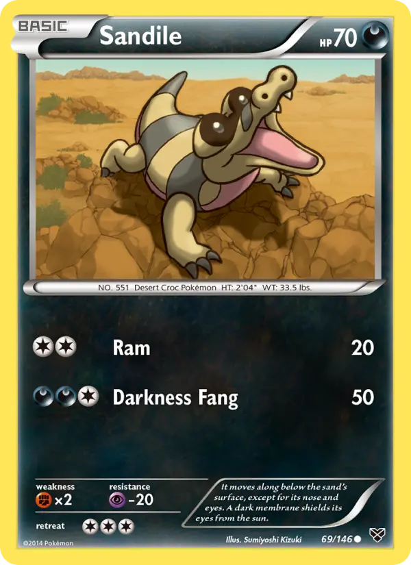 Sandile 69 XY Pokesingles