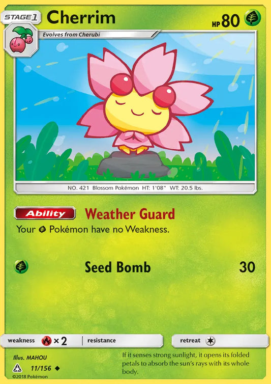 Cherrim 11 Ultra Prism Pokesingles