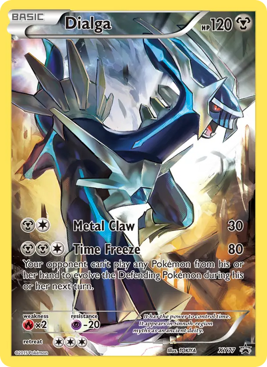 Dialga XY77 XY Black Star Promos Pokesingles