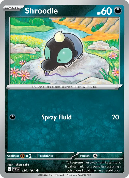 Shroodle 120 Surging Sparks Pokesingles