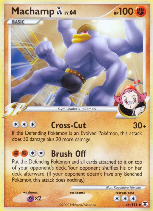 Machamp GL 46 Rising Rivals Pokesingles