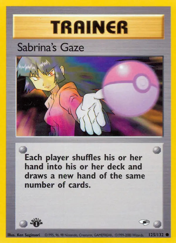 Sabrina's Gaze 125 Gym Heroes Pokesingles